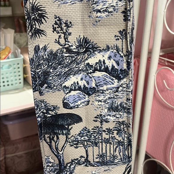 Dior Blue and Cream Tote Bag - Picture 5 of 6